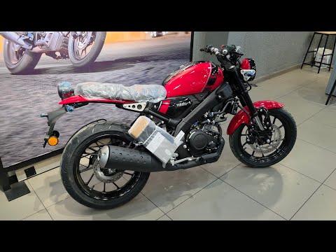 All New 2025 Yamaha XSR 155 - Vivid Red
