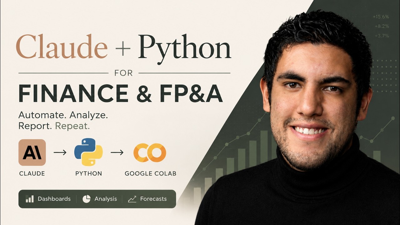 Claude + Python for Finance and FP&A