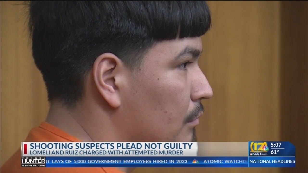 2 plead not guilty to south Bakersfield shooting - YouTube