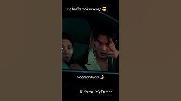 My Demon - Car Scene - He finally sends him to hell 😭 #kdrama #mydemon #action