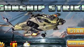 لعبة Gunship Strike لعبة ثلاثية الأبعاد تدخل من خلالها طائرة مروحية حربية وتواجه العديد من الأعداء screenshot 1