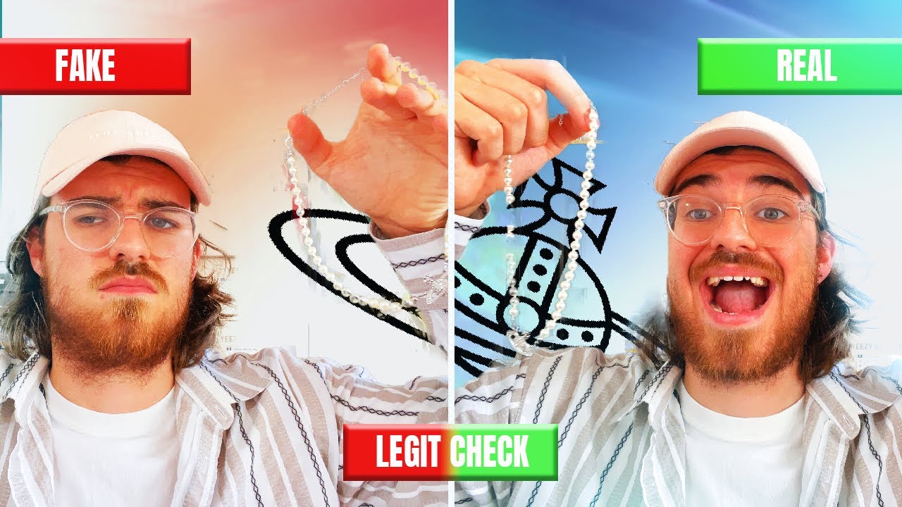 REEL ✅ VS FAKE ❌: COLLIER DE PERLE VIVIENNE WESTWOOD (le fake est mieux ??!)