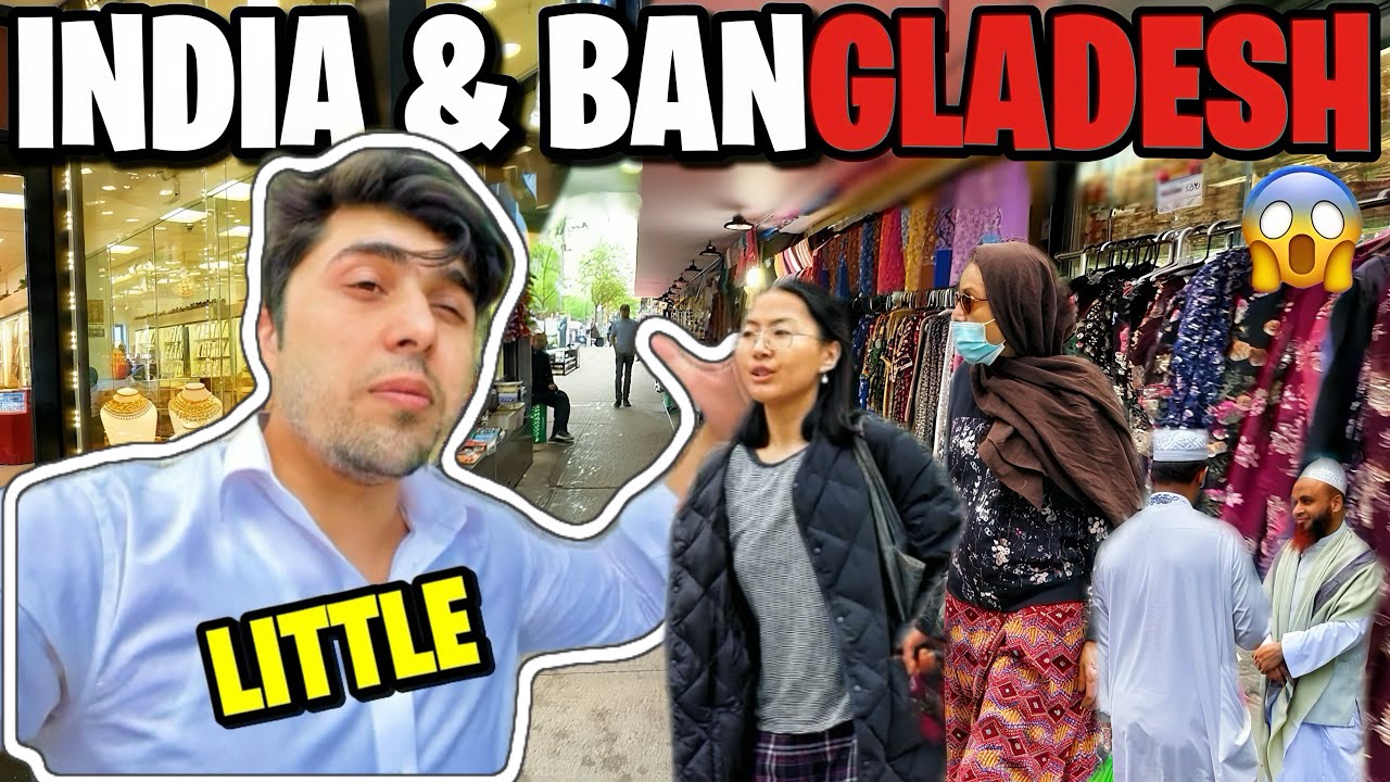 Little India & Bangladesh in Jackson Heights NYC USA 🇮🇳🇧🇩🇵🇰🇺🇸 America main Little Bangladesh/India