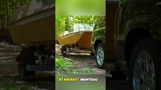 Free V8 Boat Revival 😱 Barn Find on Water #boat #restore #remake #revival #boatlife #wow #automobile