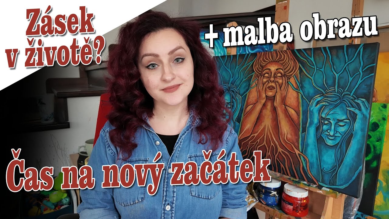 ZÁSEKY V ŽIVOTĚ A NOVÉ ZAČÁTKY #zeživotabipolárky #teryllart