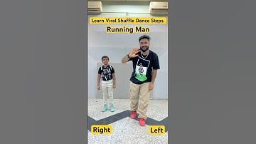 Learn Shuffle Dance-Running Man Tutorial #shuffle #shuffletutorial #runningman #tutorial #shorts