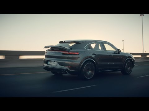 The new Porsche Cayenne Turbo Coupé - First Driving Footage