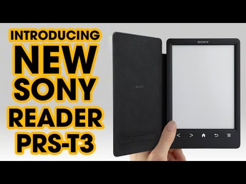 NEW Reader™ from Sony | PRS-T3 - YouTube