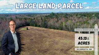 45 Acre Land Parcel with Potential | Maine Real Estate