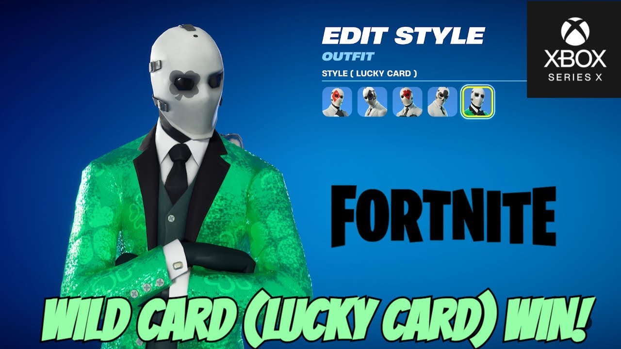 FORTNITE WILD CARD (LUCKY CARD) WIN! XBOX CHAPTER 6 SEASON 2