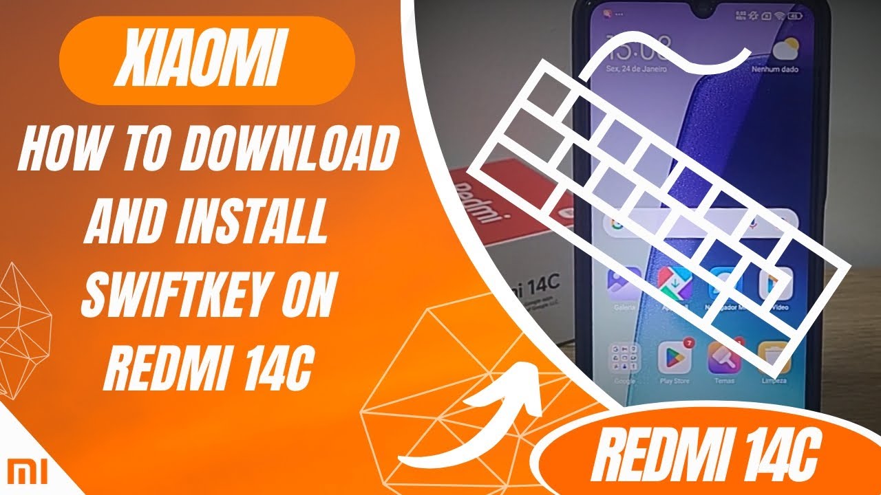 How to download and install swiftkey on Redmi 14C