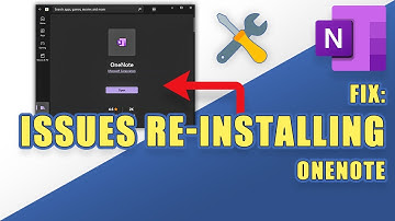 OneNote - FIX Issues Re-Installing OneNote (Troubleshooting steps)