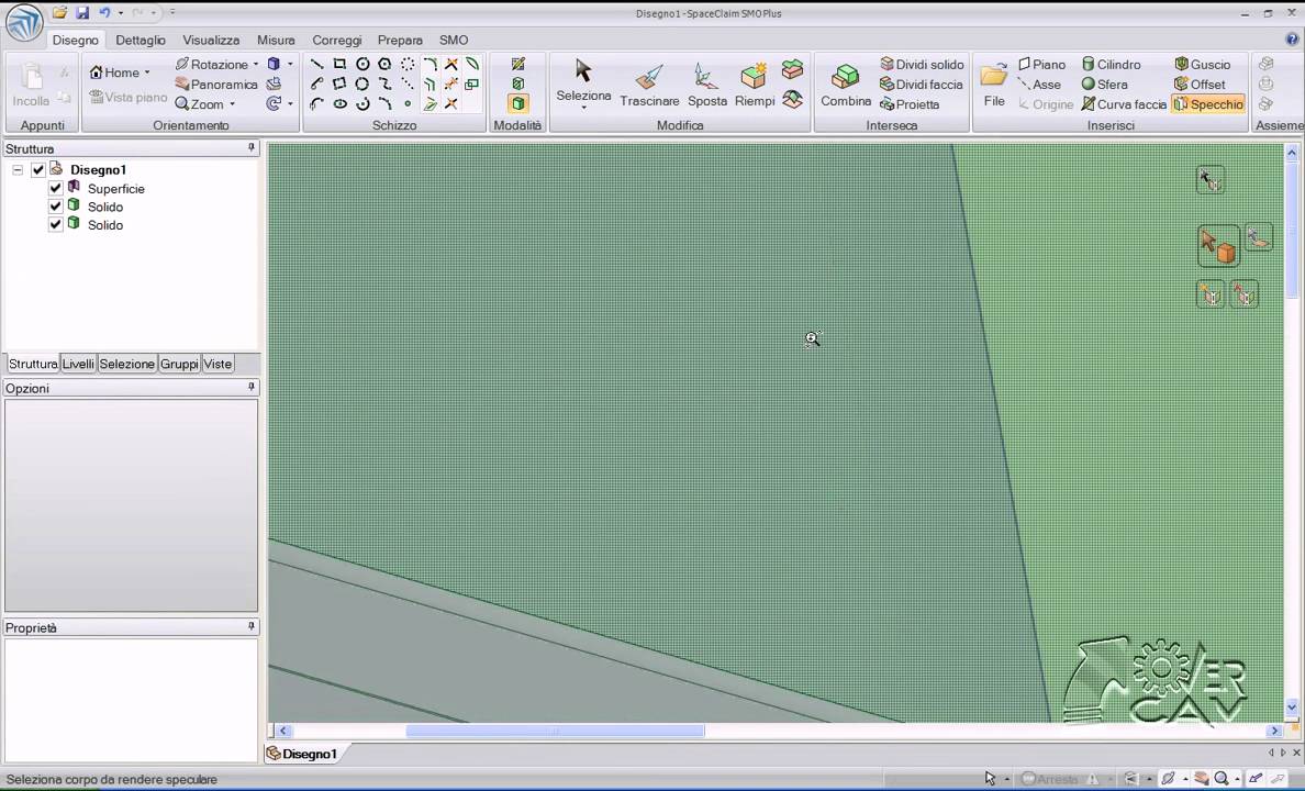 SpaceClaim SMO  Sviluppo lamiera