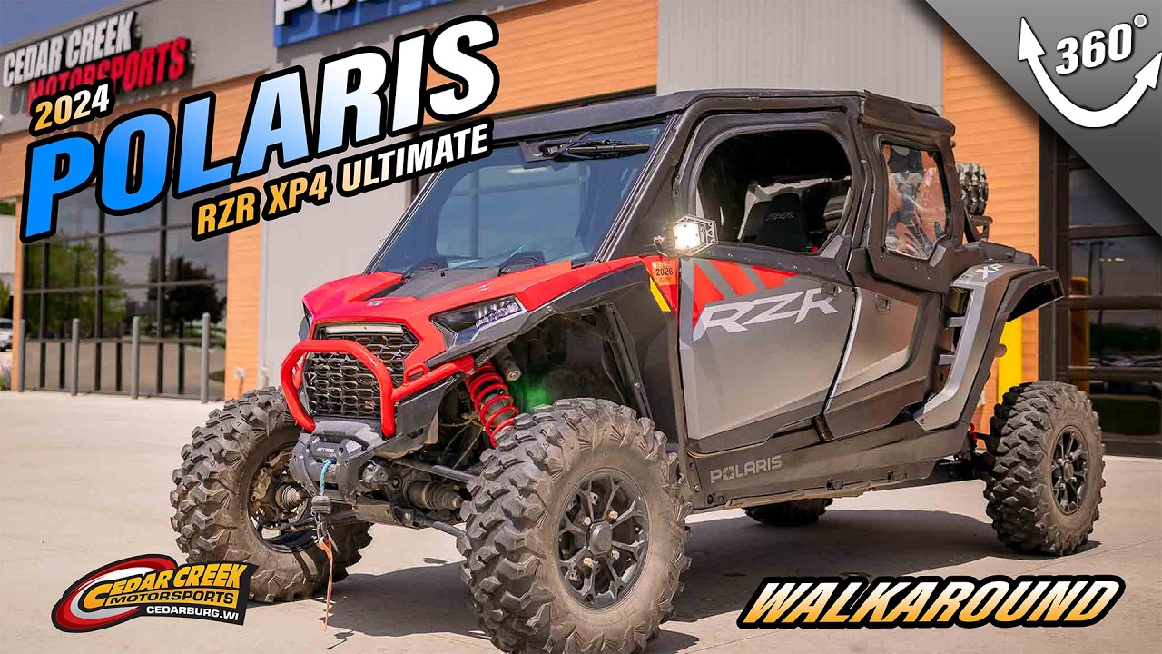 Walkaround | 2024 Polaris® RZR XP 4 1000 Ultimate - YouTube