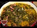 SOUTHERN MIXED GREENS WITH SMOKED TURKEY - HEALTHY OPTION | Holiday Series | Cooking With Carolyn