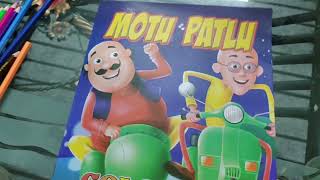 AYAN & ANAYA COLOURING | MOTU PATLU & FROZEN COLOURING | AYAN ANAYA TV |#colouring  #motupatlu screenshot 3