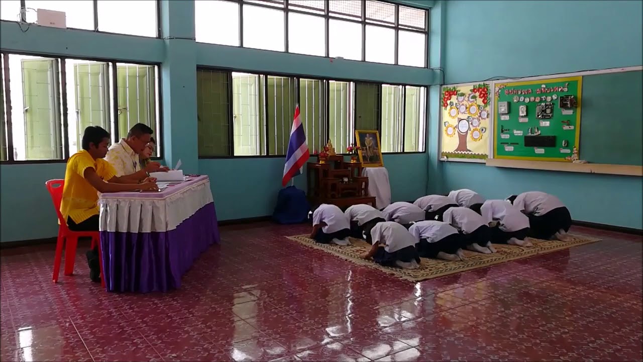 สวดมนต์แปลไทย โรงเรียนบ้านหนองพรานปาน