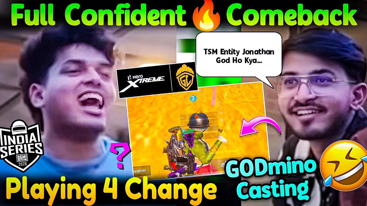 Full Confident In GodL Comeback💛🔥 Playing 4 Change😳? TSMENT Jonathan God ~ Admino Casting🥵