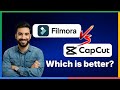 CapCut vs Filmora which is the best editing tool for beginners [FULL GUIDE]