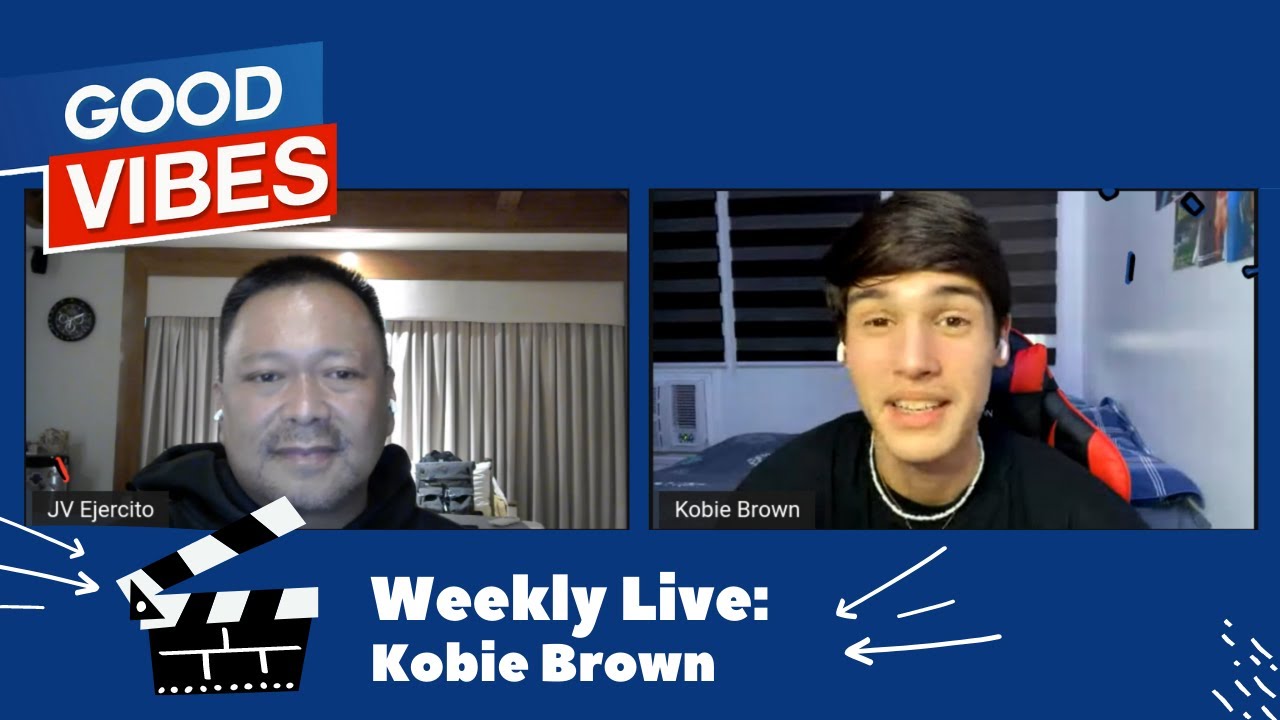 GOOD VIBES: FB LIVE WITH KOBIE BROWN
