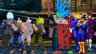 [KOF Mugen] Memorial | Akuma vs Gill & Vega Team [ 4vs4 ]