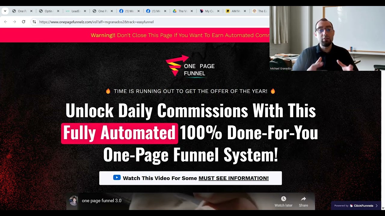 How To Promote One Page Funnel 3.0 (CLONE My Entire Affiliate System)