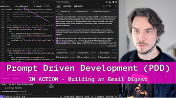 Prompt Driven Dev (PDD) in action - building an email digest
