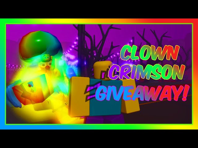 Roblox Stand awakening Clown Crimson (unobtainable stand), Video Gaming,  Gaming Accessories, In-Game Products on Carousell