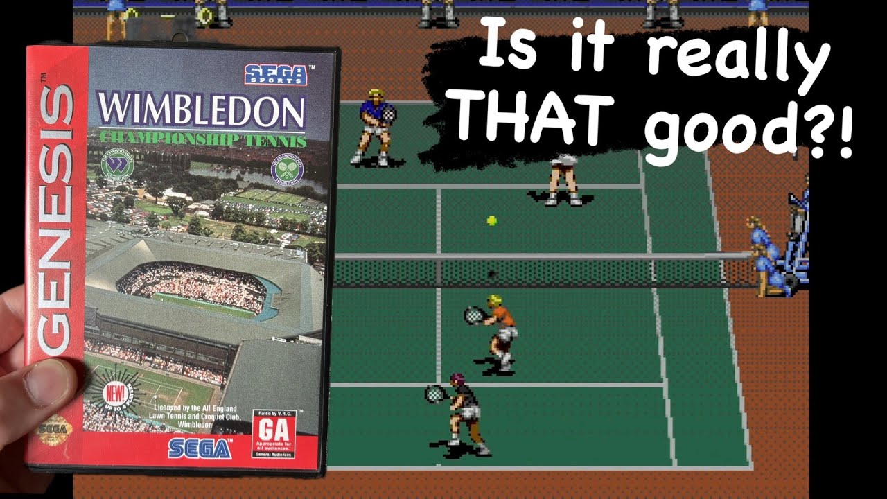 Wimbledon Championship Tennis (Sega Genesis) - Aces Or A Massive