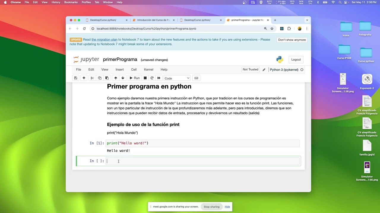 Curso: Uso de python para investigadores (Dia 2)