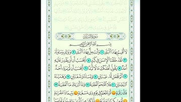 سورة البلد حفظ من اية 13 إلى 16 مكرر