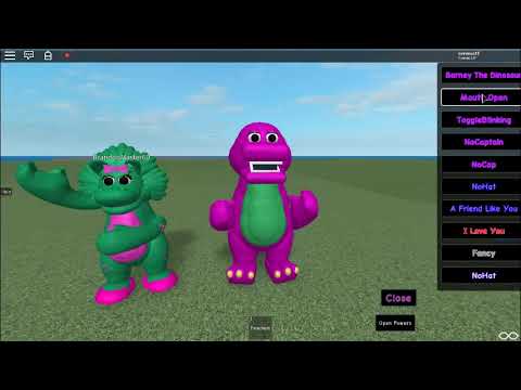 Barney Roblox Sings Songs D Youtube - barney theme song roblox idney