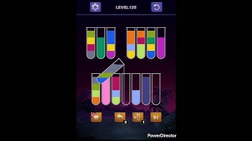 Water Sort Puzzle Level 135 #watersortpuzzle #gameshorts #ゲーム