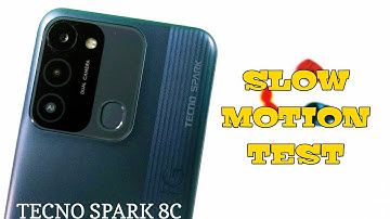 Tecno Spark 8C Slow Motion Camera Test
