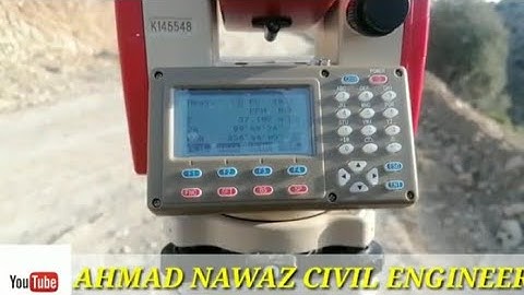 How to read Road cross section by koledia total station || MLM Funation in koledia total station