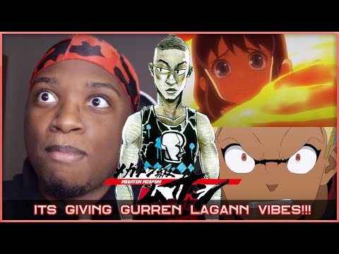 Megaton Musashi Teaser Trailer Reaction | Gurren Lagann Vibes!