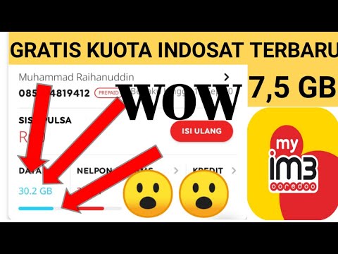 Cara Kuota Gratis Indosat / Cara mendapatkan Kuota gratis ...