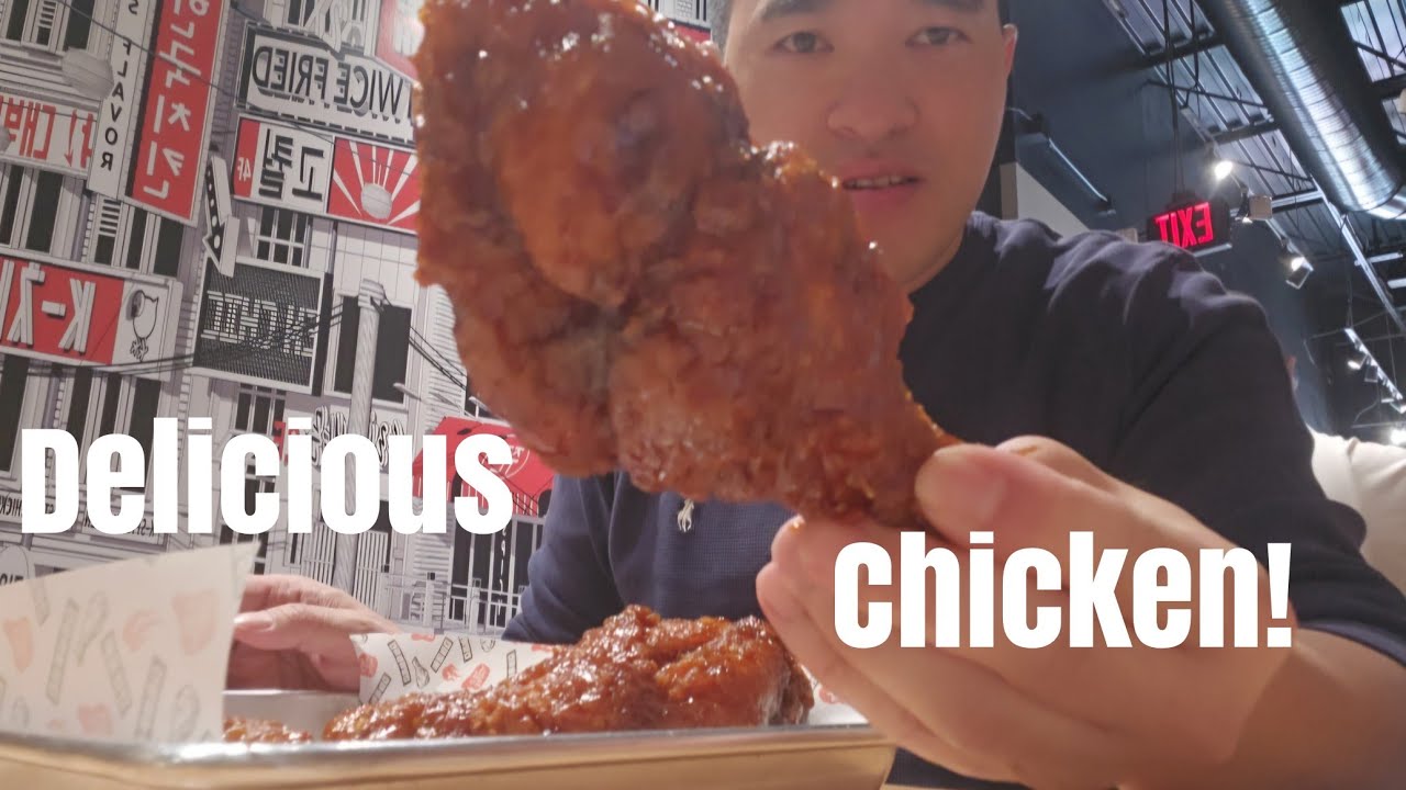 Bonchon, лучшая сеть ресторанов корейской жареной курицы, незабываемые ощущения от хрустящей курицы!