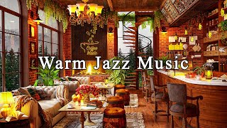 Soft Jazz Music at Cosy Coffee Shop Ambience ☕ Relaxing Jazz Instrumental Music to Working, Studying
