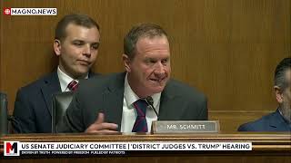 🔥 Sen. Eric Schmitt to UPenn WOKE Prof. Kate Shaw: “Judges Can’t Litigate from the Bench!”