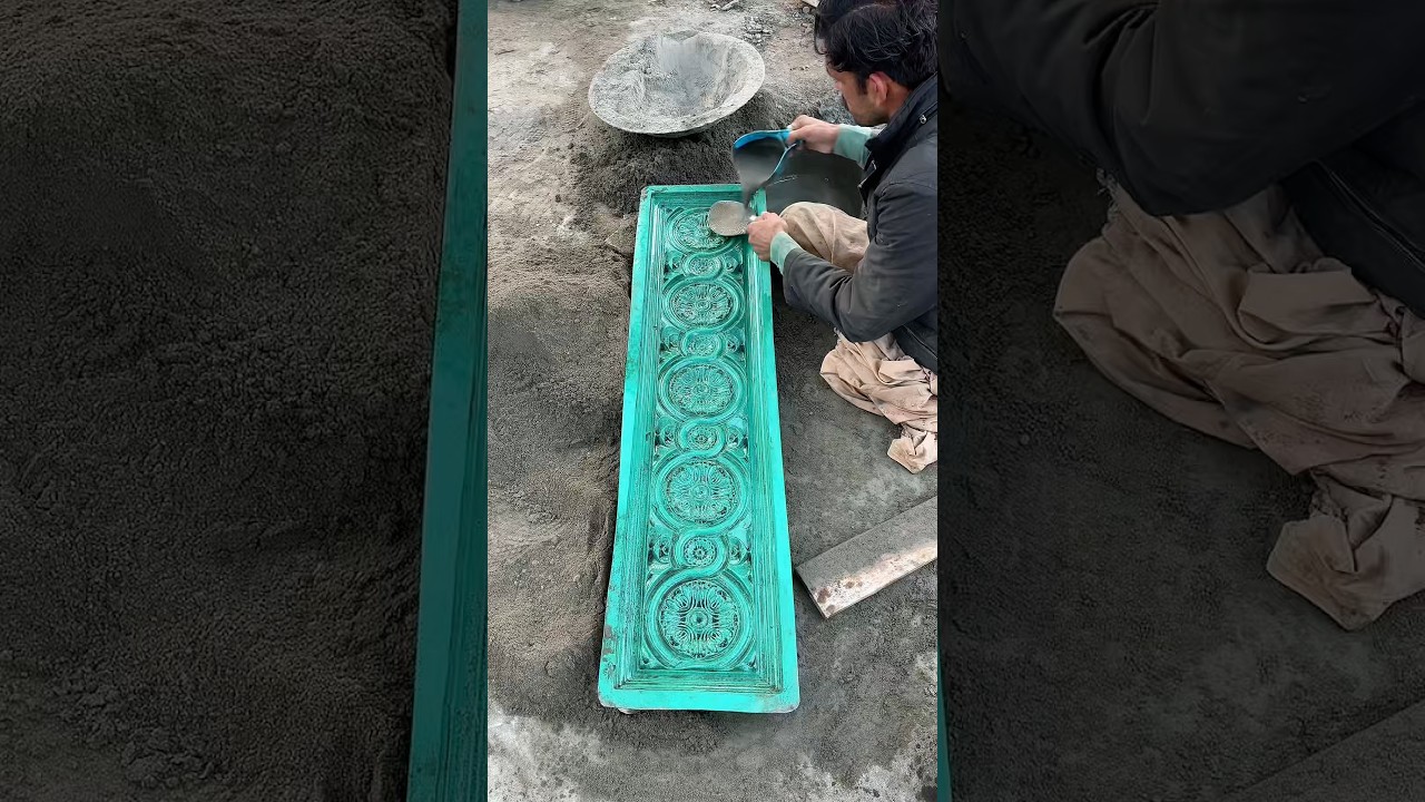 Satisfying Cement Panel Casting | Beautiful Concrete Designs