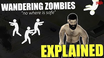 Een gids voor de Wandering Zombies-mod in Project Zomboid