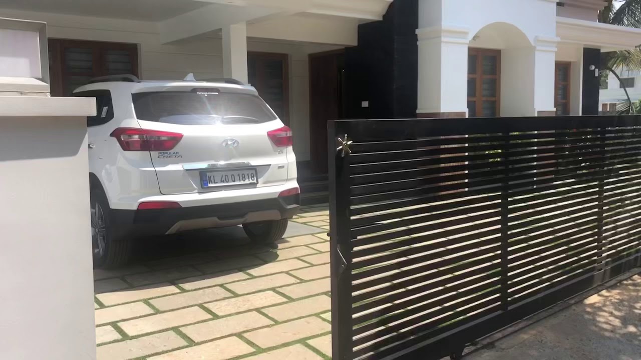 Courtyard open patio Kerala style YouTube