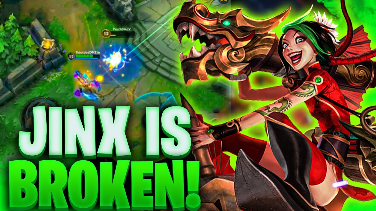 Jinx is INSANE Late Game in Wild Rift! Wild Rift Jinx Gameplay!