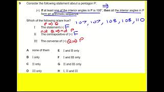 TMUA 2023 paper 2 q9 (Maths)