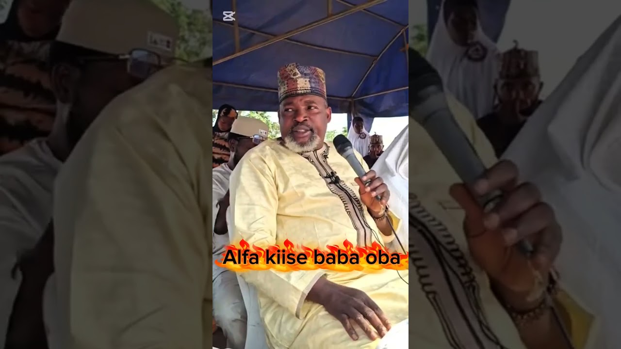 Oba ni baba Alfa. Alfa agba salaye bi Oba se ba lori oun gbogbo