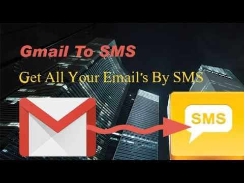 Email To Text - Get all your Email's by SMS