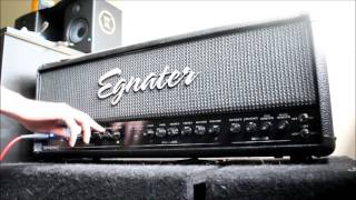 Egnater Vengeance 120 watt head amp room volume test
