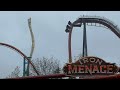 My First Rides On Iron Menace! NEW B&M Dive Coaster at Dorney Park!
