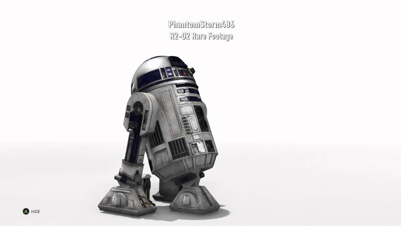Rare R2r2 Rare R2-D2 Footage - YouTube